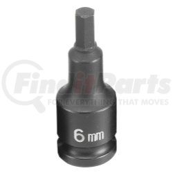 1906M by GREY PNEUMATIC - 3/8" Drive x 6mm Hex Driver