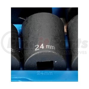 2124M by GREY PNEUMATIC - 1/2" Drive x 24mm Standard - 12 Point