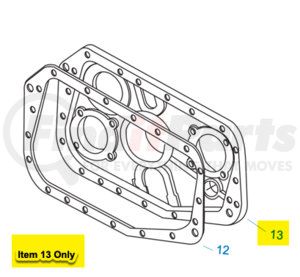 4306562 by FULLER - REAR CASE HSG