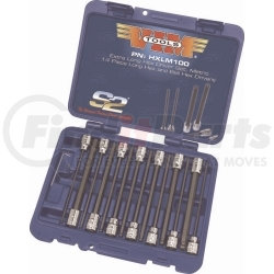 HXLM100 by VIM TOOLS - 14 Piece Extra Long Metric Hex and Ball Hex Driver Set