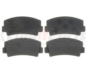 PGD76 by RAYBESTOS - Brake Parts Inc Raybestos Element3 Organic Disc Brake Pad Set