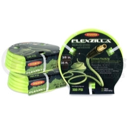 HFZ3835YW2 by LEGACY MFG. CO. - 3/8" X 35' Flexzilla® ZillaGreen™ Air Hose with 1/4" Ends