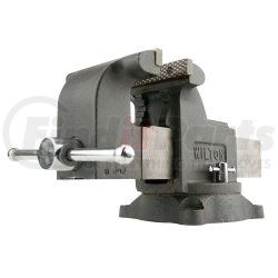 63304 by WILTON - Shop Vise - 8 in. Jaw, 8 in. Opening, 4 in. Throat, 360° Swivel Base