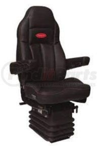 188093MWB61-291 by SEATS INC - Legacy Silver Seat - High Back, Black DuraLeather, with Power Base