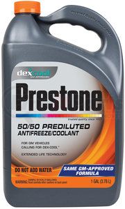 AF850 by PRESTONE PRODUCTS - Coolant/Antifreeze;   DEX-COOL Extended Life; Prediluted; 50/50