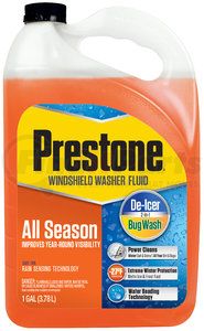 AS658 by PRESTONE PRODUCTS - Prestone All Season 2in1 Washer Fluid - 1 gal; Year round , -27deg De-Icer+Bugwash