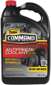 AFC11100 by PRESTONE PRODUCTS - Prestone   Command Nitrited ELC Antifreeze+Coolant; Red N OAT, 1 Gal - RTU 50/50