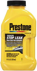 AS145 by PRESTONE PRODUCTS - Radiator Stop Leak - Light Brown Slurry, 11 Oz., for Radiators, Heater Cores and Hoses