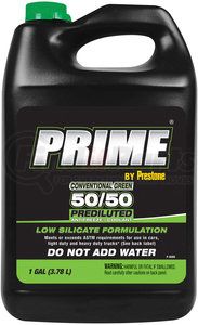 AF3300 by PRESTONE PRODUCTS - Prime   Green Antifreeze+Coolant - Low Silicate - 1 Gal - Ready To Use