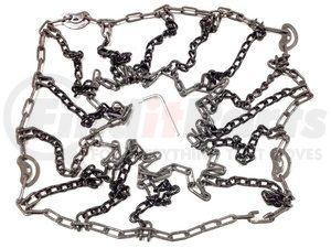 Security Chain QG2247CAM Trailer Accessory Tire Chain - Single Pair, HIGHWAY SERVICE — (ROUND TWIST WITH CAMS)