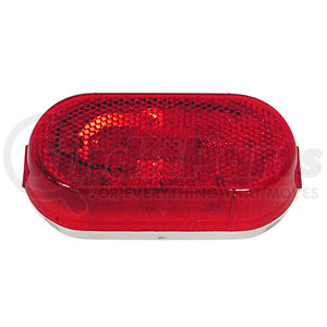 M108WR by PETERSON LIGHTING - 108 Clearance/Side Marker Light with Reflex - Red
