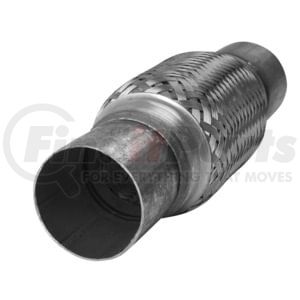 Ansa 8844IB Exhaust Flex Connector Flex Coupling - 300 Series SS, 2.25" Core, 2.25" Necks, 10" OAL with Inner Braid