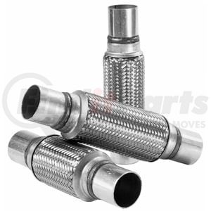 8851 by ANSA - Exhaust Flex Coupling - 300 Series SS, 3" Core, 3" Necks, 8" OAL