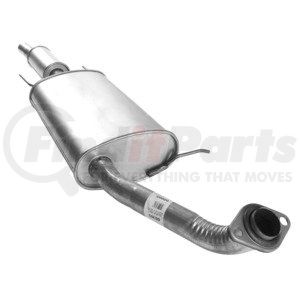 60005 by ANSA - Exhaust Muffler and Pipe Assembly - Aluminized Steel, Welded
