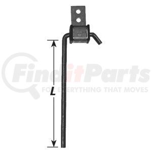 339816 by ANSA - Exhaust System Hanger Swinger - 3/8"