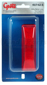 46742-5 by GROTE - Rectangular Clearance / Marker Light - 12V, Red