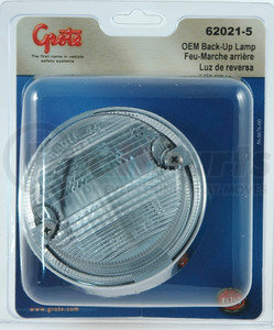 62021-5 by GROTE - OE-Style Dual-System Backup Light - Chrome Plated Bezel