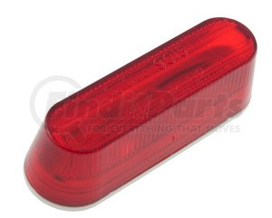 45672 by GROTE - Thin-Line Single-Bulb Clearance / Marker Lamp, Red
