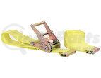 01075 by BUYERS PRODUCTS - Ratchet Tie Down Strap - 2 inches x 12 foot, E-Track