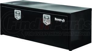 1702317 by BUYERS PRODUCTS - Truck Tool Box - Black, Steel, Underbody, 18 x 18 x 66 in.