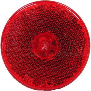143R by PETERSON LIGHTING - 143/143F 2 1/2" Clearance/Side Marker Light with Reflex - Red