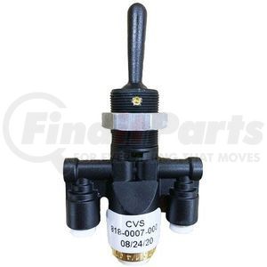 818-0007-000 by PETERBILT - Air Brake Toggle Control Valve