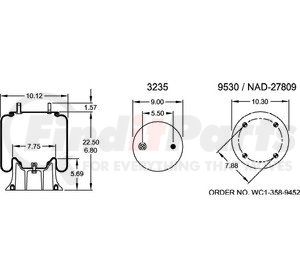 W013589342 by FIRESTONE - AIR SPRING