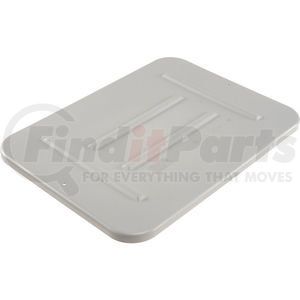 FSB-L2216GY by QUANTUM STORAGE SYSTEMS - Lid for Small Plastic Bus Tub, 20"L x 15"W, Gray