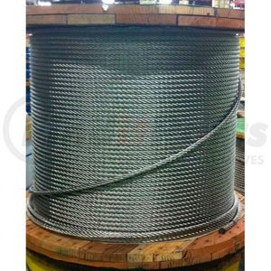 001900-00072 by SOUTHERN WIRE - Southern Wire&#174; 500' 1/8" Diameter 7x7 Type 304 Stainless Steel Cable