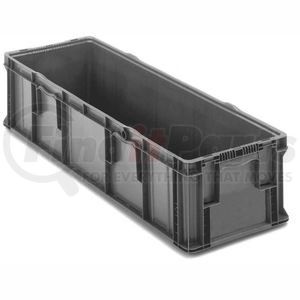 SO4815-11GRAY by LEWIS-BINS.COM - ORBIS Stakpak SO4815-11 Plastic Long Stacking Container 48 x 15 x 10-3/4 Gray