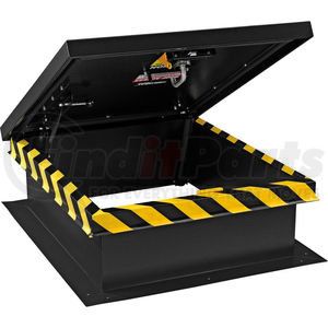 713150 by GLOBAL INDUSTRIAL - Global Industrial™ Galvanized Powder Coated Steel Roof Hatch, 30"L x 36"W