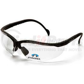 SB1810R25 by PYRAMEX SAFETY GLASSES - V2 Readers® Eyewear Clear +2.5 Lens , Black Frame