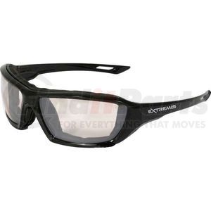 XT1-91 by RADIANS - Radians&#174; XT1-91 Extremis&#153; Foam Lined Frame Safety Glasses, I/O Anti-Fog Lens, Black Frame