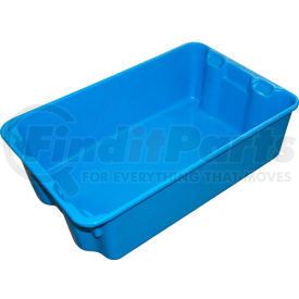780308-5268 by MOLDED FIBERGLASS COMPANIES - Molded Fiberglass Nest and Stack Tote 780308 - 19-3/4" x 12-1/2" x 6" Blue
