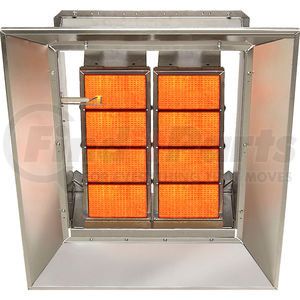 SG8-N by SUNSTAR HEATING PRODUCTS INC - SunStar Natural Gas Heater Infrared Ceramic SG8-N, 80000 BTU