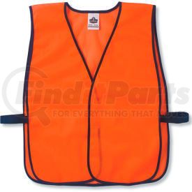 20010 by ERGODYNE - Ergodyne® GloWear® 8010HL Non-Certified Economy Vest, Orange, One Size