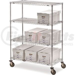 5444500 by METRO - Metro Super Erecta Shelf Trucks with Wire Shelves - 36" Wx24" D Shelf - 68" H