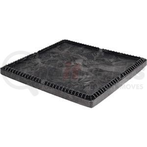 TS4845030010000 by AKRO MILS - Buckhorn TS4845030010000 Folding Bulk Shipping Container Lid - 48"L x 45"W Black