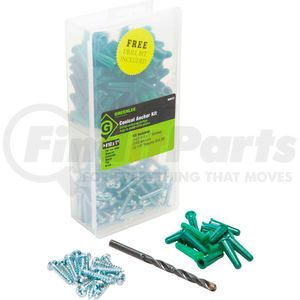 84012 by GREENLEE TOOL - Greenlee&#174; 84012 Conical Anchor Kit (#10 x 1") - Made In USA