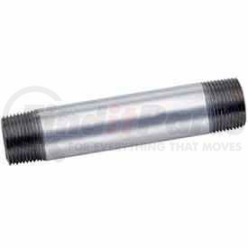 0831028600 by ANVIL INTERNATIONAL - 1-1/4 In X 2-1/2 In Galvanized Steel Pipe Nipple 150 PSI Lead Free