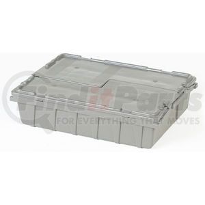 FP07 by LEWIS-BINS.COM - ORBIS Flipak® Distribution Container FP07 - 21-5/8 x 15-1/8 x 5-1/2 Gray
