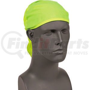 12586 by ERGODYNE - Ergodyne&#174; Chill-Its&#174; 6710CT Evap. Cooling Triangle Hat w/ Built-In Cooling Towel, Lime