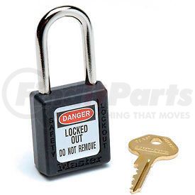 410BLK by MASTER LOCK - Master Lock® Safety 410 Series Safety Zenex™ Thermoplastic Padlock, Black, 410BLK