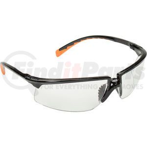 7000127535 by 3M - 3M™ Privo™ Protective Eyewear, Clear Lens, Black Frame
