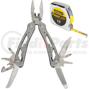 500553 by STANLEY - Stanley 33-115 12-IN-1 Multi-Tool W/ PowerLock&#174; Pocket Tape Measure