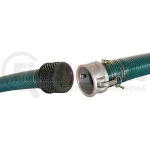 85.400.088 by BE POWER EQUIPMENT - 1" Suction Hose Kit - 25'L, Aluminum Camlock