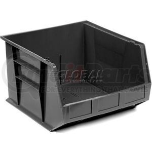 QUS270BK by QUANTUM STORAGE SYSTEMS - Plastic Stack & Hang Bin, 16-1/2"W x 18"D x 11"H, Black