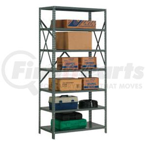 234137A by GLOBAL INDUSTRIAL - Global Industrial&#8482; Steel Shelving 20 Ga 48"Wx12"Dx73"H Open Clip Style 7 Shelf