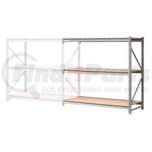 504539 by GLOBAL INDUSTRIAL - Global Industrial&#153; Extra Heavy Duty Storage Rack, Wood Deck, 96"Wx18"Dx72"H Add-On