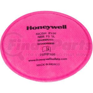 75FFP100 by NORTH SAFETY - North® 75FFP100 P100 Low Profile Respirator Filter, 2/Pk